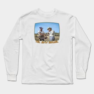 Tel Aviv, Israel. Juice Vendor on the Beach. 1934 Long Sleeve T-Shirt